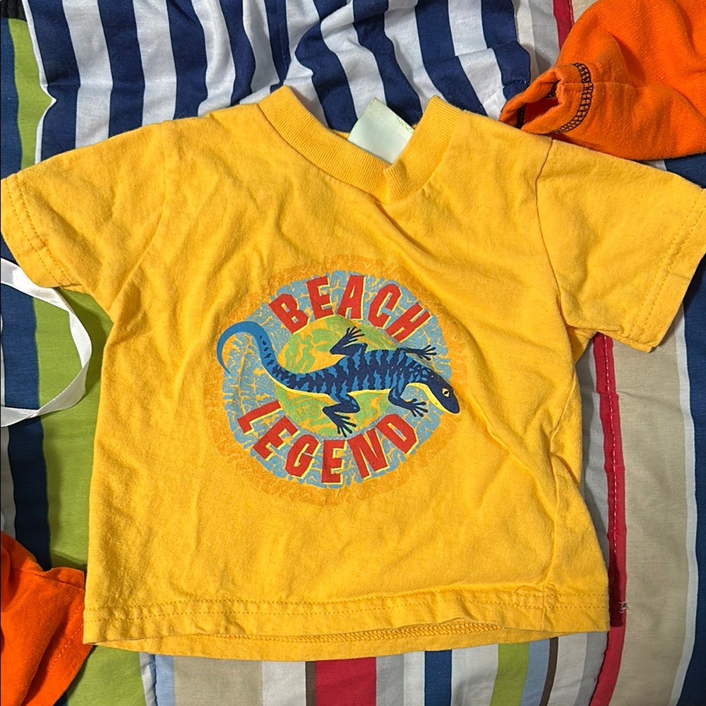 Beach Legend Kids Yellow T-Shirt